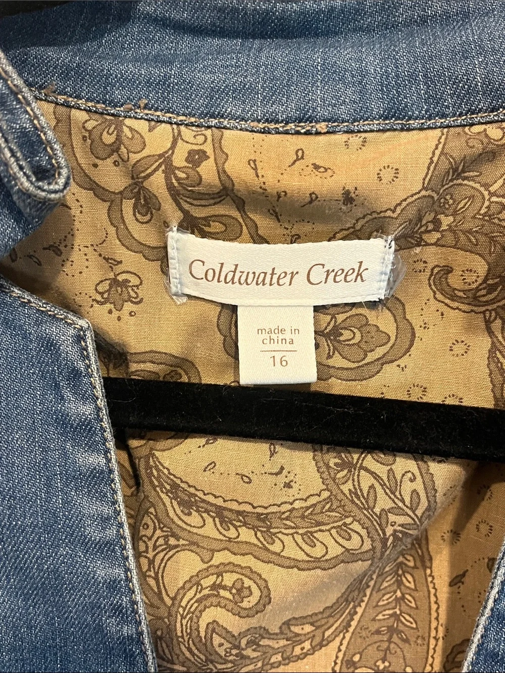 Coldwater Creek Denim Jacket - Picture 2 of 6